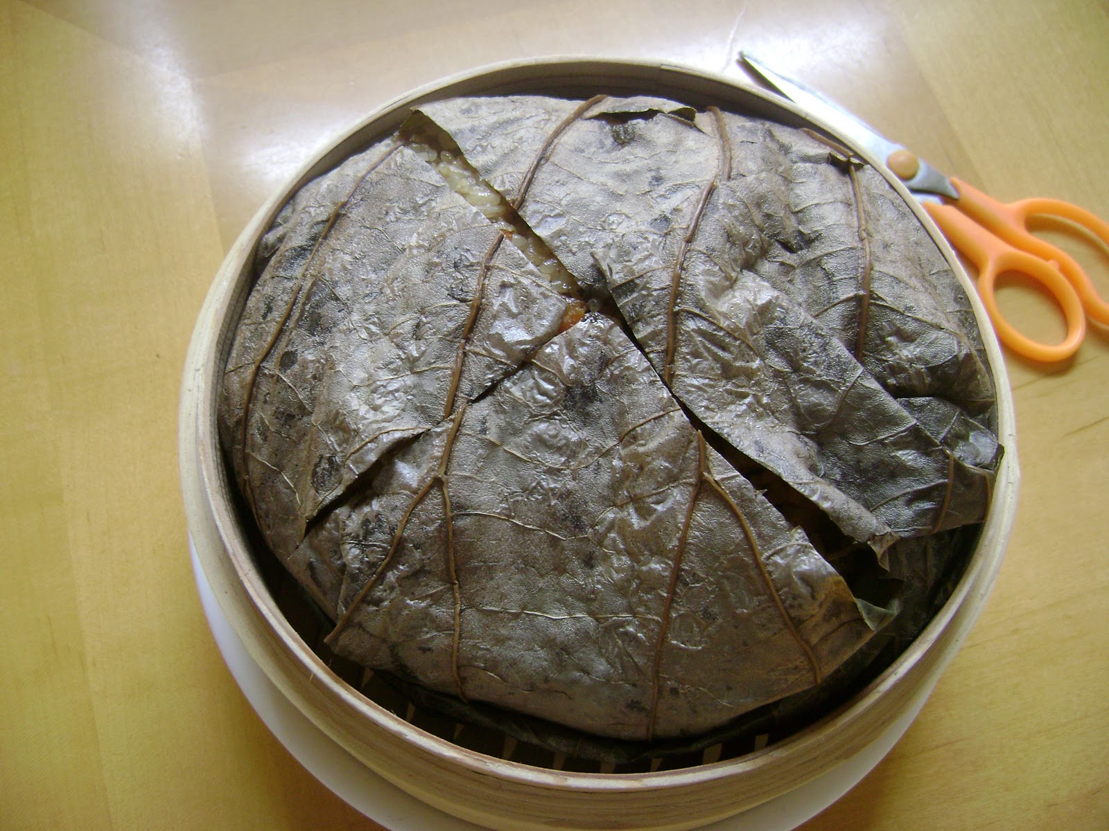Savories and Sweets by Keyna: Chinese Lotus Leaf Rice