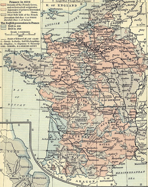 Франция в первой половине XIV века