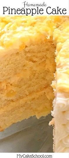 Pineapple Cake Recipe