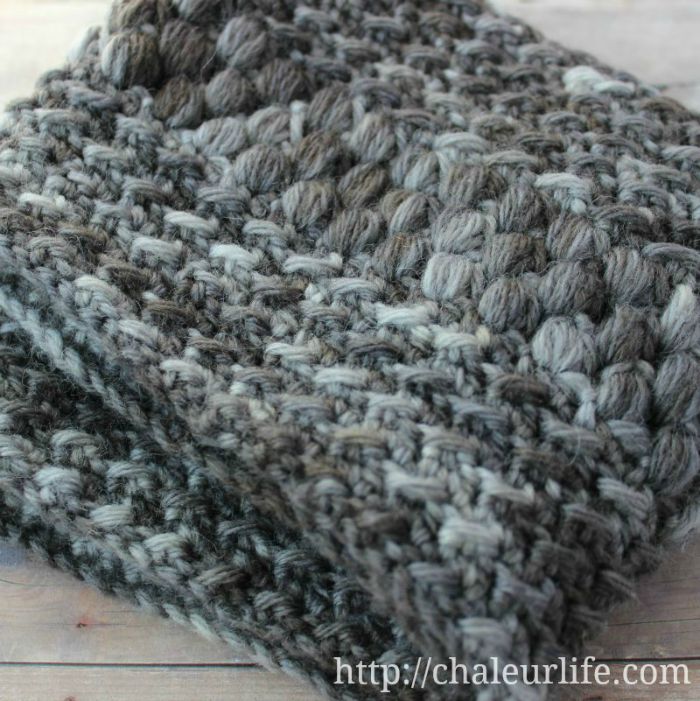 Granite Cowl - Free Crochet Pattern 