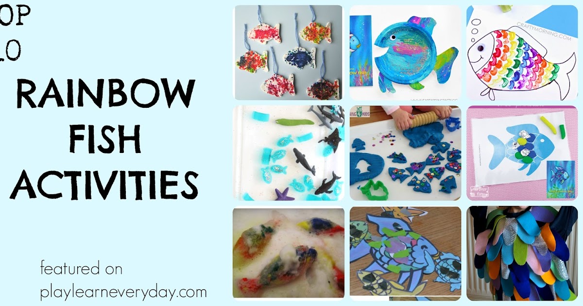 Top Ten Rainbow Fish Activities - Play and Learn Every Day