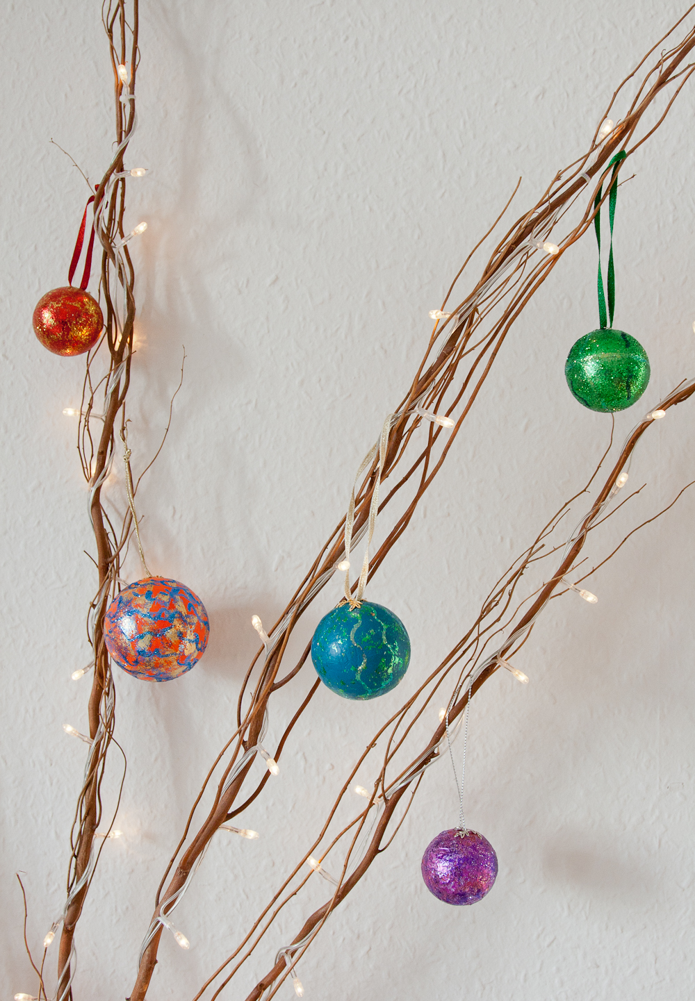 Fenfolio Handmade Christmas baubles