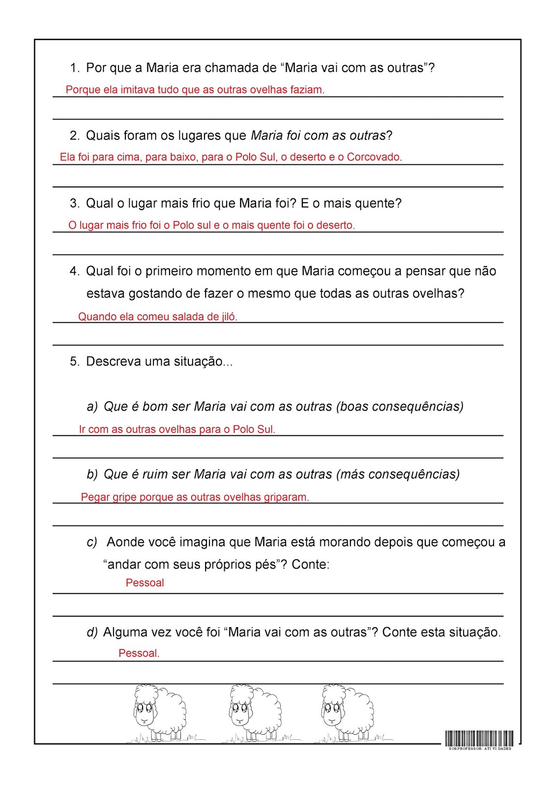 1º ano Geografia - aula 4 - com gabarito - Coruja Pedagógica