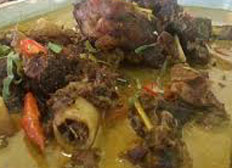 Resep praktis (mudah) kurma kambing khas aceh enak, sedap, empuk, gurih, nikmat lezat