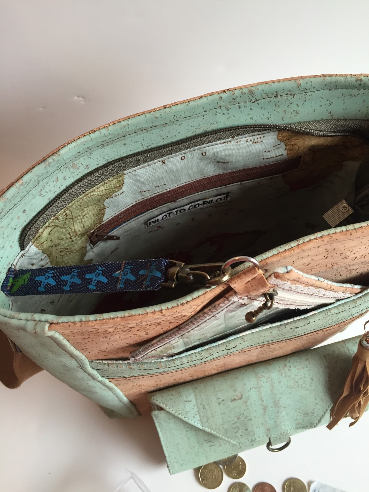 Running With Rocket Travel Purses; Passport Wallet Finished