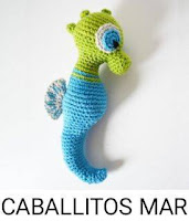 PATRONES CABALLITOS DE MAR AMIGURUMI