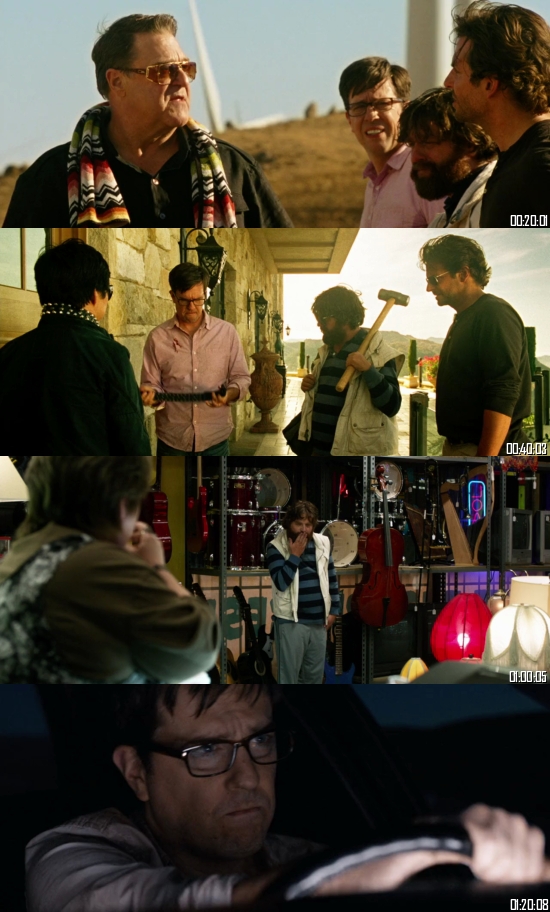 The Hangover Part III (2013) BRRip 720p 480p Dual Audio Hindi English Full Movie Download
