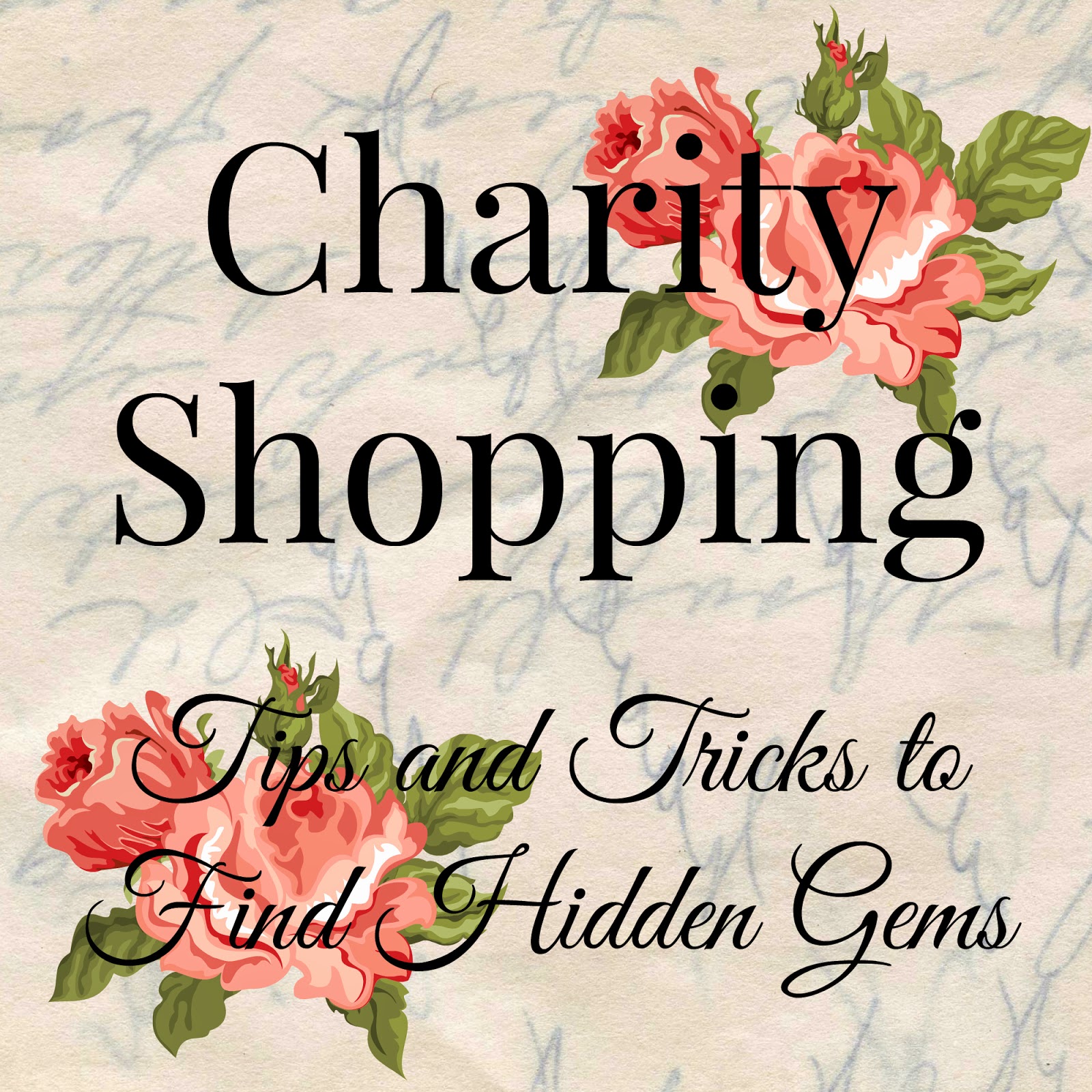 Bonjour, Emily Charity Shopping Tips