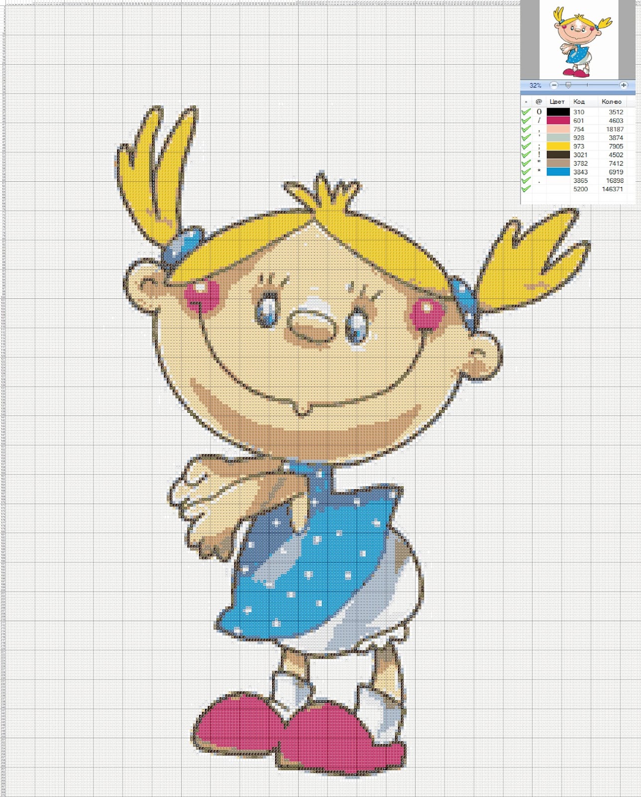 Children schemes for embroidery and knitting Children schemes for embroidery and knitting