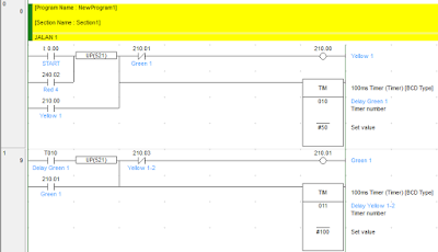 Cara Membuat Program PLC Untuk Lampu Lalu Lintas (Traffic Light) Cara Membuat Program PLC Untuk Lampu Lalu Lintas (Traffic Light)