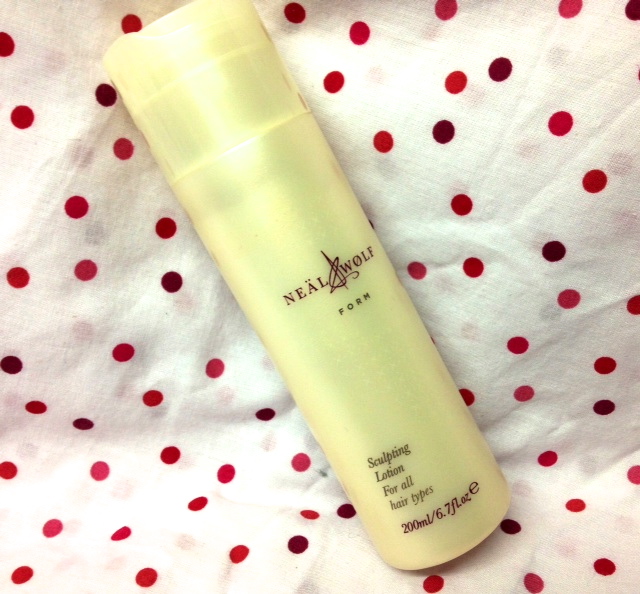 Bamblings of Naffy Neal and Wolf Sculpting Lotion