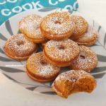 Easy Pumpkin Donuts Unbelievably easy recipe ! Pumpkin Donuts are Fall sweet treat favorites (Recipe for homemade Pumpkin Spice also given)