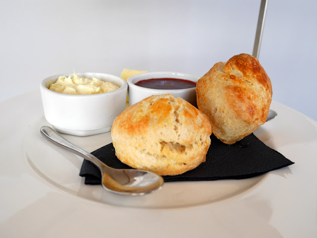 Scones and jam at Afternoon tea at The Salt Room Brighton