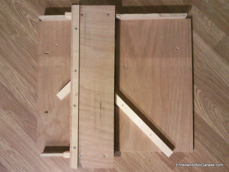 Plantilla para cortes a inglete, enredandonogaraxe.com