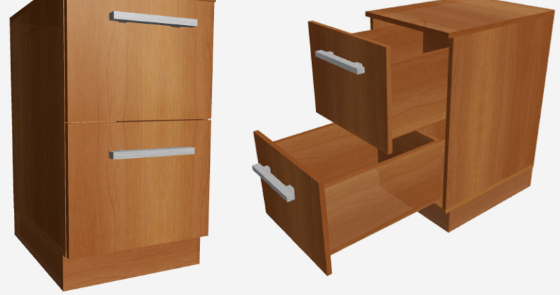 Diseño De Muebles Madera: Crear Un Archivador, Medidas Estandares