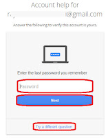 how to recover gmail password if forgotten everything