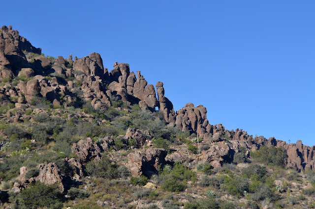 surrounding rocks