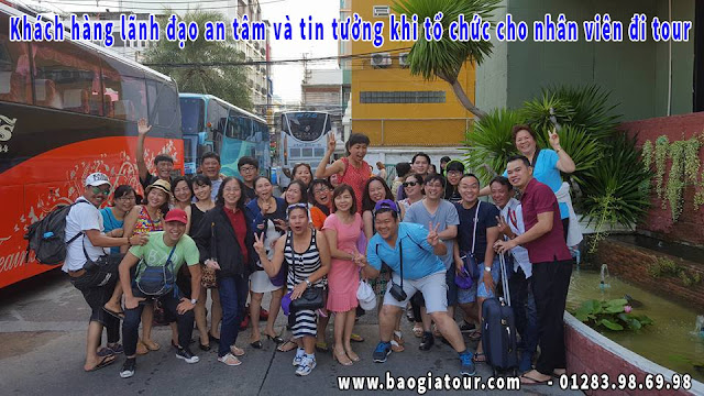 Khách hàng lãnh đạo an tâm và tin tưởng khi tổ chức cho nhân viên đi tour Khách hàng lãnh đạo an tâm và tin tưởng khi tổ chức cho nhân viên đi tour