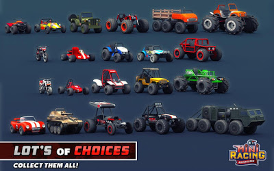 لعبة سباق السيارات الرائعة والشيقة Mini Racing Adventures مجانا للأندرويد
