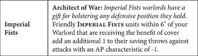 I had to read this twice... 8th edition space marine chapter tactics imperial fists crimson fists black templars