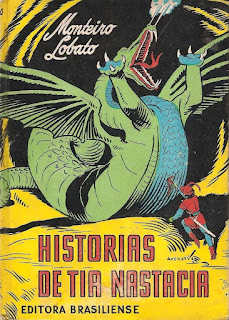 Histórias de Tia Nastácia. Monteiro Lobato. Editora Brasiliense. Augustus (Augusto Mendes da Silva). André Le Blanc. Paulo Ernesto Nesti. Capa de Livro. Book Cover. Década de 1950. Década de 1960.