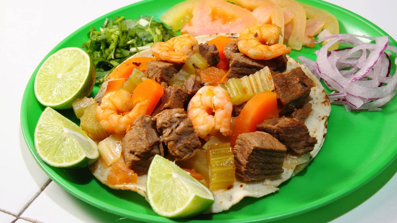 Comida típica del norte de México : Sonora