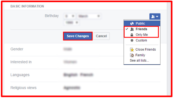 Remove Birthday From Facebook New 2019