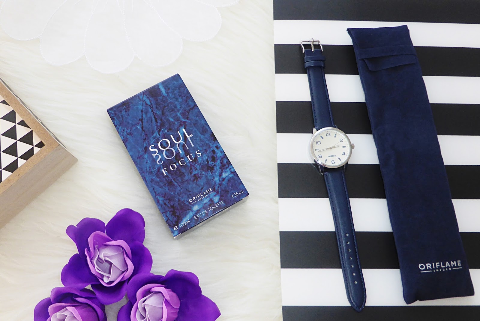 Beauty of dreams Oriflame Soul Focus OBUDŹ W SOBIE MOC + zegarek