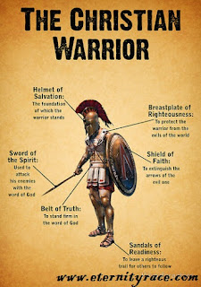 a christian with full armor of God