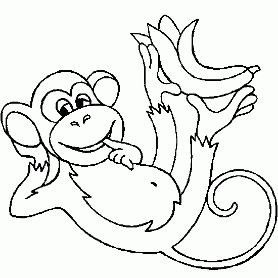 Monkey Colour Drawing HD Wallpaper - colours drawing wallpaper
