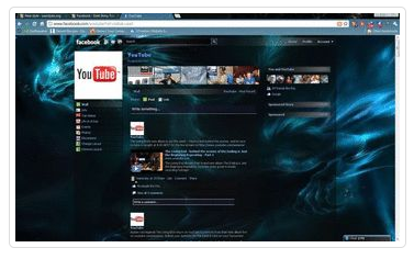 cara mengganti tema facebook keren 2013