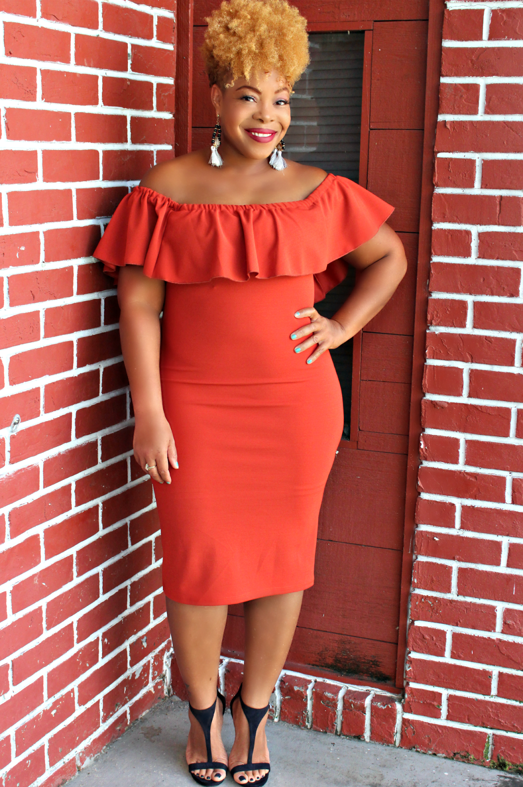 Rust colored dress Rust colored dress