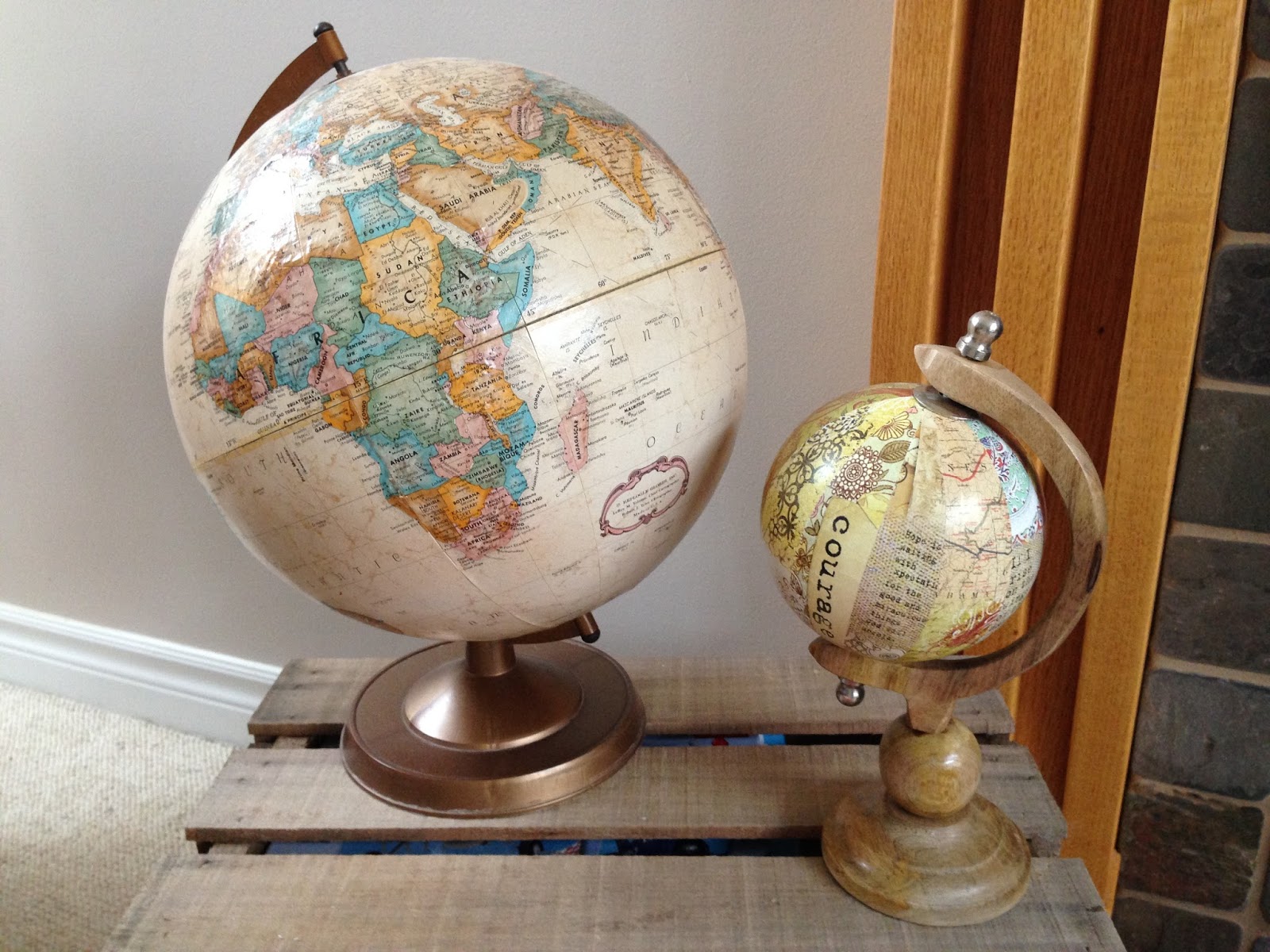 The Peacock Fairy Decorating with Globes