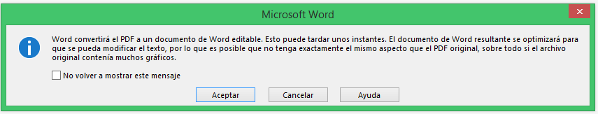 Convertir Pdf A Word Sin Modificar Nada