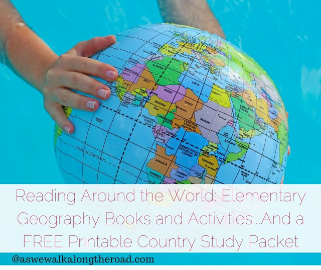 Geography books for kids and a free printable country study Geography books for kids and a free printable country study