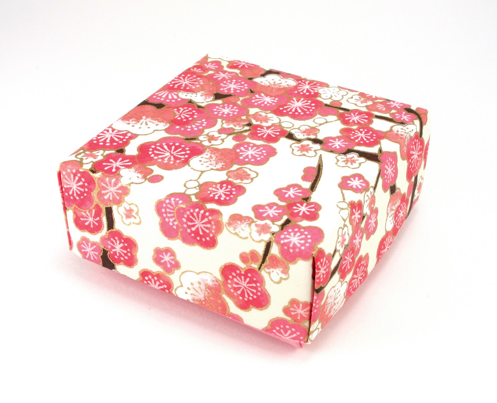 Bead Origami: Origami Interlude: Washi Masu Boxes