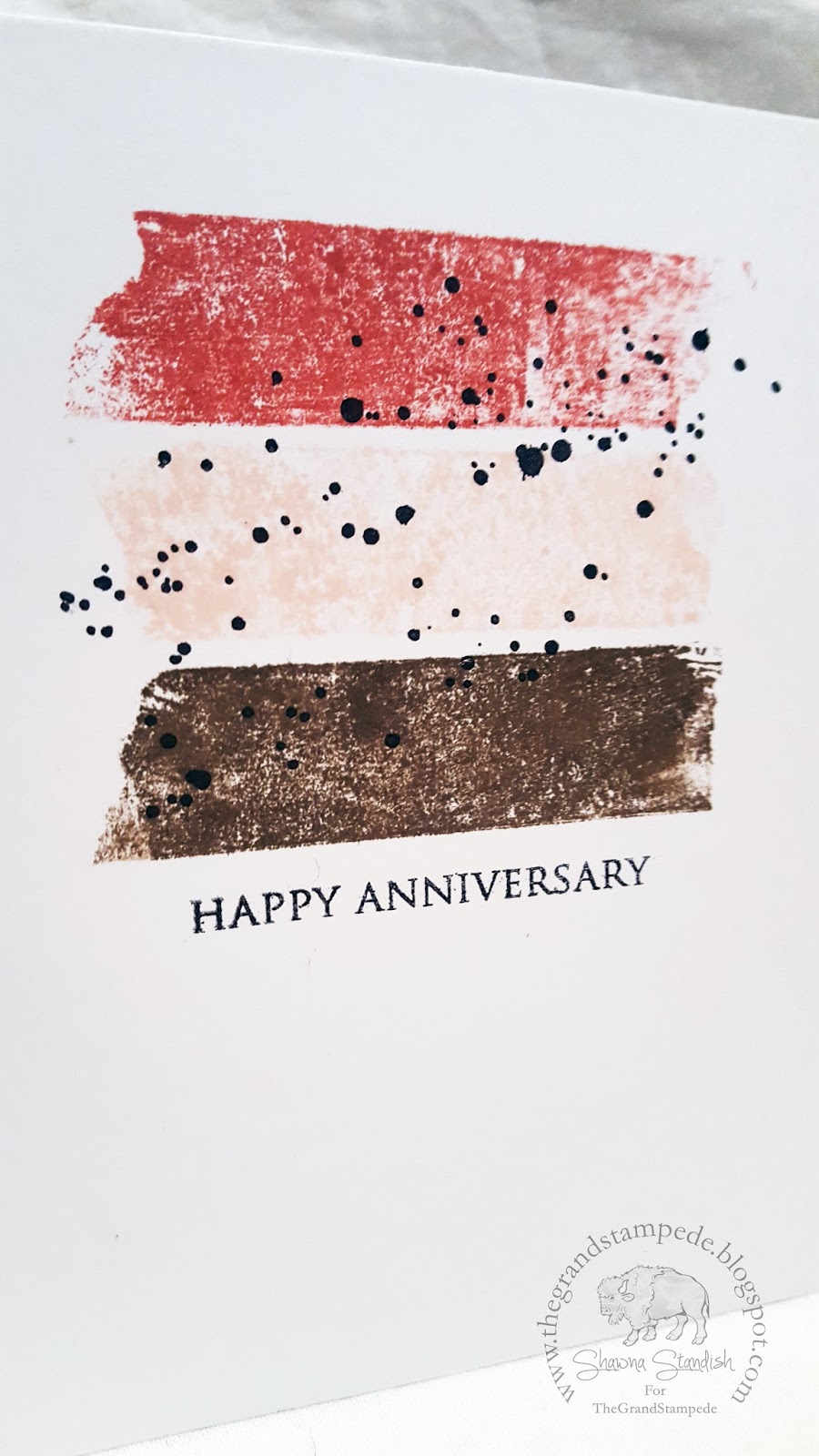 TheGrandStampede Masking Tape Card