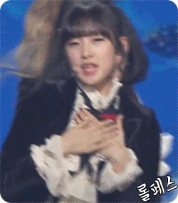 kbs 가요대축제 아린이.gif | 인스티즈