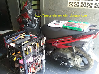 Cara pasang alarm motor pada Yamaha Mio New Soul GT Cara pasang alarm motor pada Yamaha Mio New Soul GT