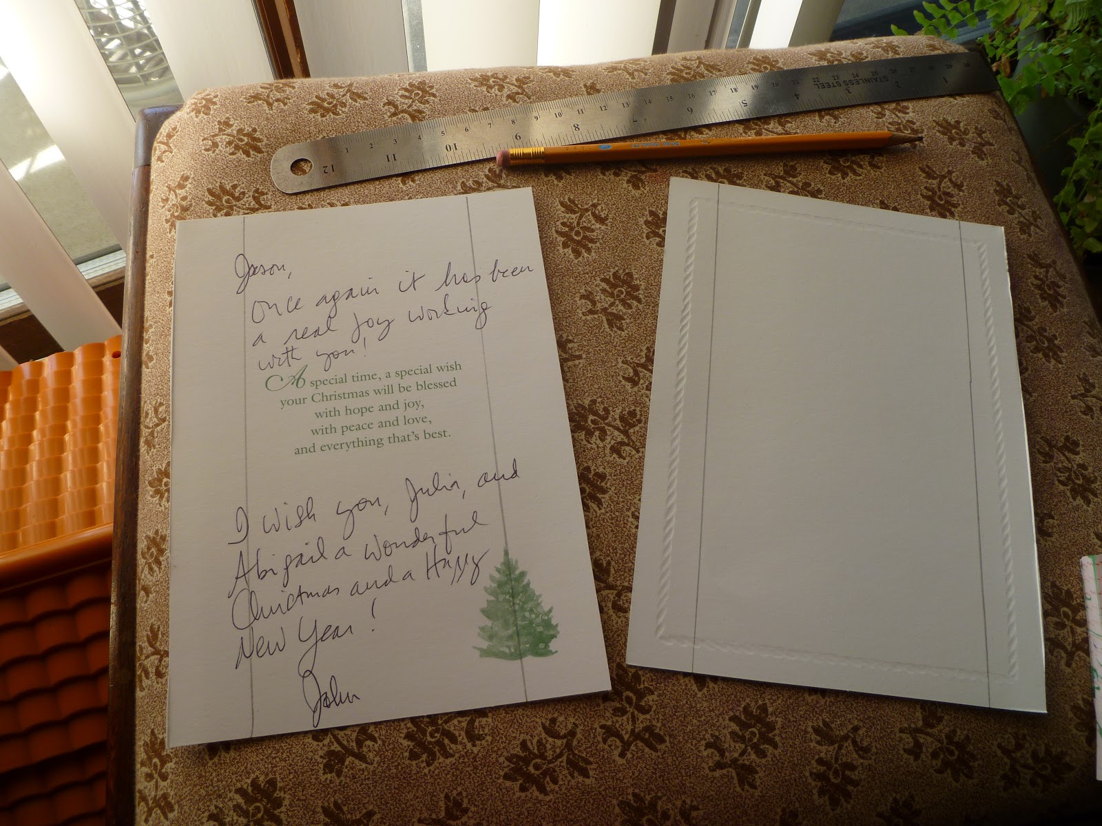 Designs by Diligence Christmas Card Boxes