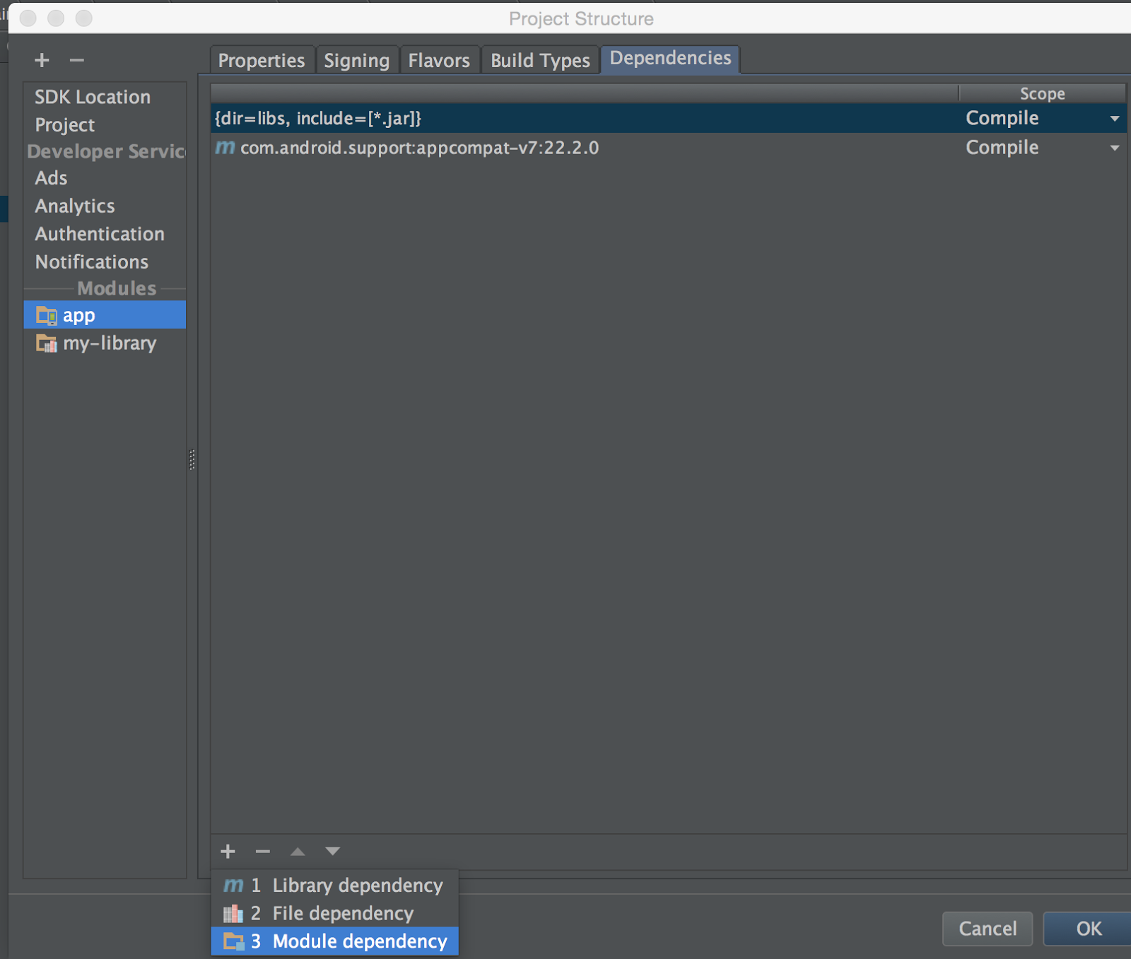 Android build type. External Libraries Android Studio.