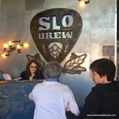 check-in at The Brew at SLO Brew in San Luis Obispo, California