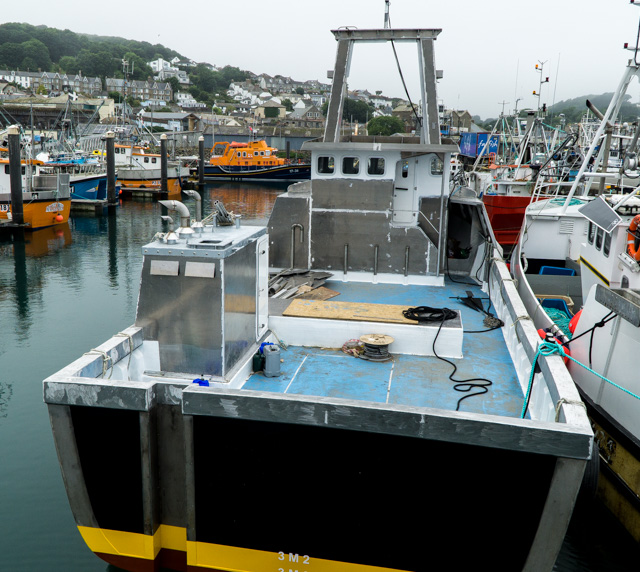 Through the Gaps! Newlyn Fishing News Newlyn's new boat. Cornwall UK