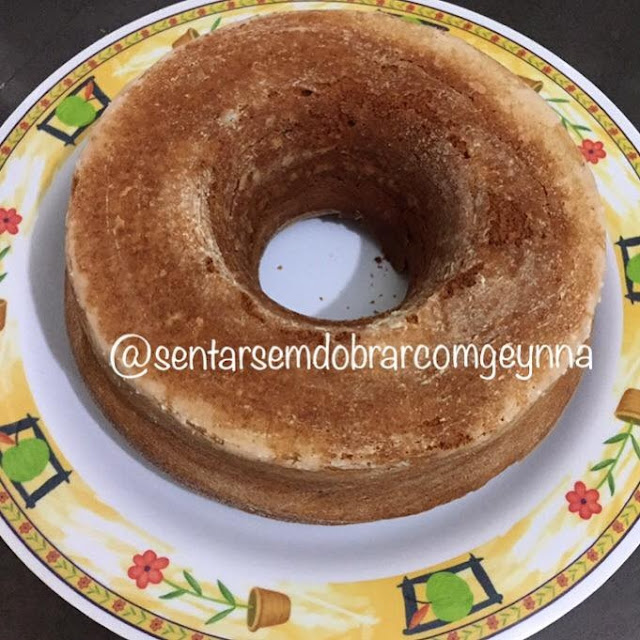 BOLO DE ARROZ COM CÔCO  - SEM GLÚTEN E SEM LACTOSE! 