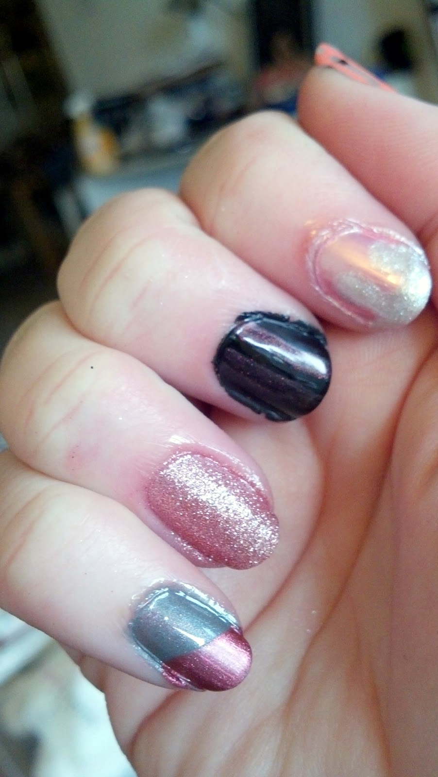 The Nail Diaries Fun With Top Coats!