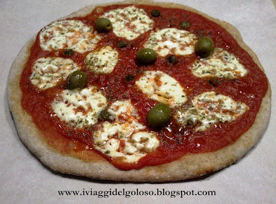 ricette pizza ... pizza integrale ...