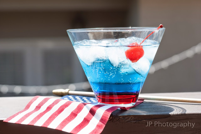 The Patriotic Celebration is a great cocktail for The 4th Of July.