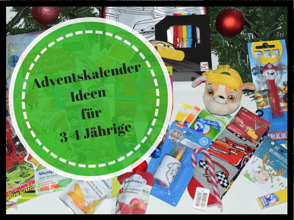 Familie und mehr : Adventskalender- Ideen für 3-4 Jährige