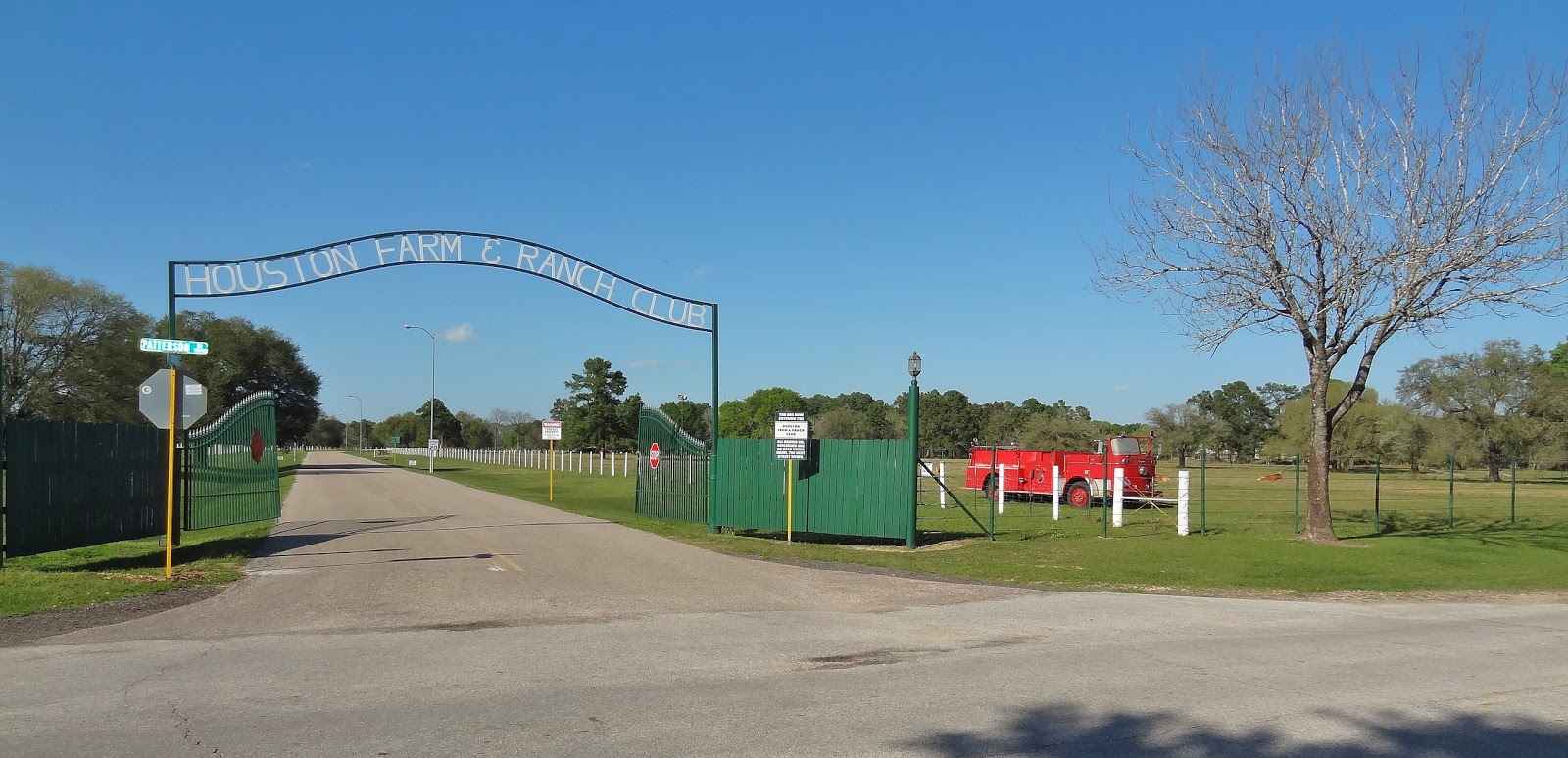 HTownWest Photo Blog Patterson Road in Addicks Reservoir under water