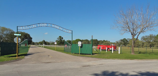 Gate of Houston Farm & Ranch Club on Patterson Road Gate of Houston Farm & Ranch Club on Patterson Road